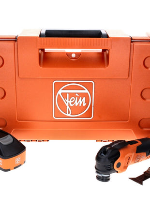 Fein MultiMaster AMM 300 Plus Select Utensile ad oscillazione a batteria 12V / Starlock Plus + 1x Batteria 6,0 Ah + Valigetta - senza caricabatterie