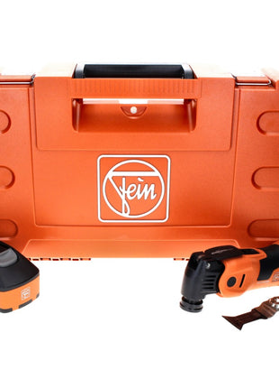 Fein MultiMaster AMM 700 MAX Machine oscillante sans fil 18 V, Starlock Max, sans balai + 1x Batterie 5,2 Ah + Coffret - sans chargeur