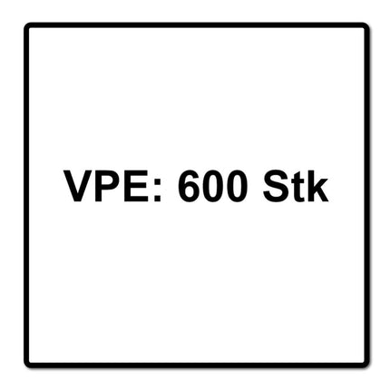 SPAX Flachrückwandkopf Schraube 3,0 x 20 mm 600 Stk. ( 2x 0151010300203 ) Torx T-STAR Plus T10 für Rückwände ohne Linse Vollgewinde Wirox 4Cut