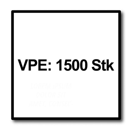 SPAX Vis à tête plate pour la fixation de panneaux arrière 3,0 x 20mm - Filetage total - T-STAR plus T10 -  WIROX - 4Cut - 1500 pcs.  (5x 0151010300203)