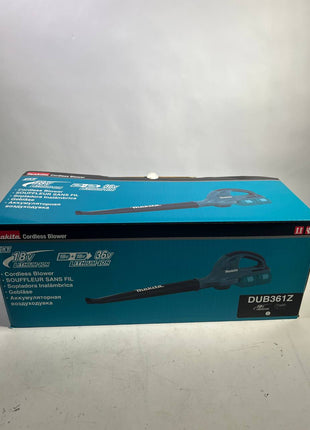 Makita DUB 361 Z 2x 18 V 36 V Akku Laubblaeser Geblaese Solo ohne Zubehoer ohne Akku ohne Ladegeraet Leicht Gebraucht 1 - toolbrothers