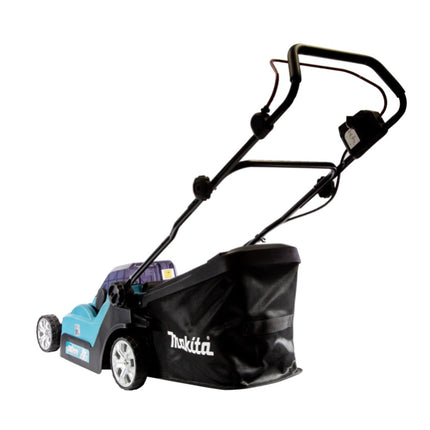 Makita DLM 382 RF2 Akku Rasenmäher 36 V ( 2x 18 V ) 38 cm 40 l + 2x Akku 3,0 Ah + Ladegerät