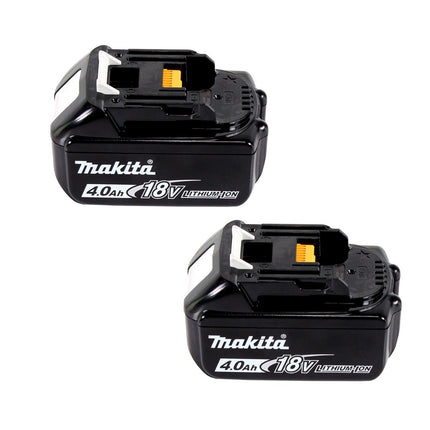 Makita DLM 382 M2 Tondeuse à gazon sans fil 36 V ( 2x 18 V ) 38 cm 40 l + 2x batterie 4,0 Ah - sans chargeur
