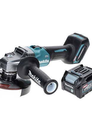 Makita GA 005 GD1 Meuleuse d'angle sans fil 40 V maxi 125 mm brushless XGT + 1x Batterie 2,5 Ah - sans chargeur