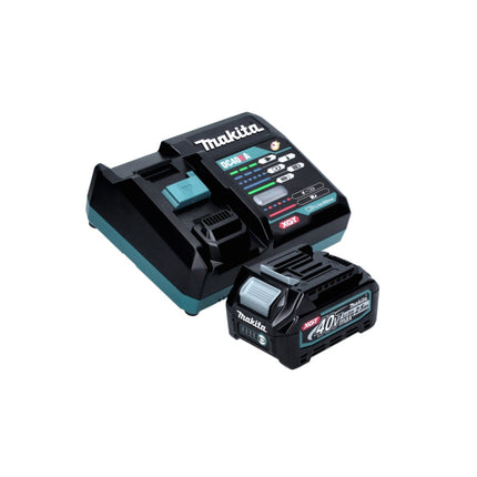 Makita GA 005 GD1 Meuleuse d'angle sans fil 40 V maxi 125 mm Brushless XGT + 1x Batterie 2,5 Ah + Chargeur