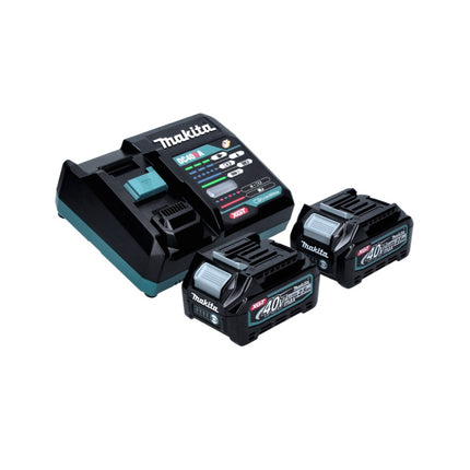 Makita GA 005 GD2 Meuleuse d'angle sans fil 40 V maxi 125 mm Brushless XGT + 2x Batteries 2,5 Ah + Chargeur