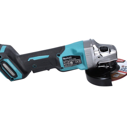 Makita GA 016 GD2 Meuleuse d'angle sans fil 40 V maxi 125 mm Brushless XGT + 2x Batteries 2,5 Ah + Chargeur
