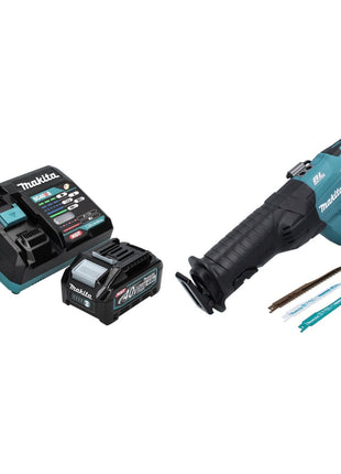 Makita JR 001 GM1 Cordless Reciprocating Saw 40 V max. brushless reciprocating saw XGT + 1x battery 4.0 Ah + charger - without case