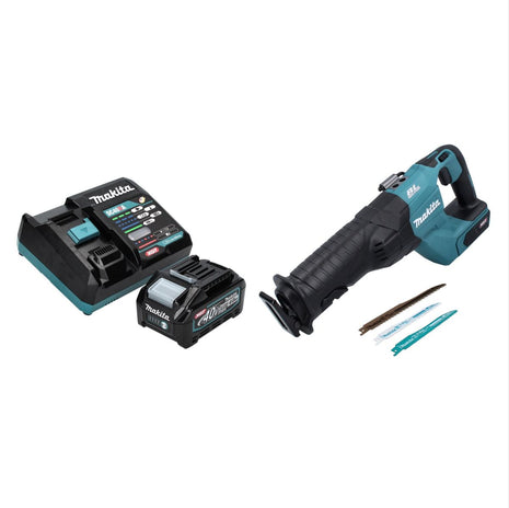 Makita JR 001 GM1 Cordless Reciprocating Saw 40 V max. brushless reciprocating saw XGT + 1x battery 4.0 Ah + charger - without case