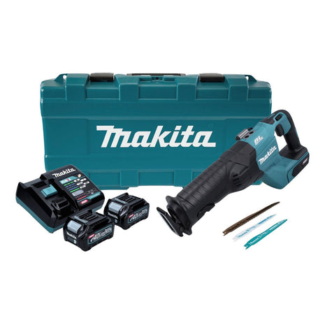 Makita JR 001 GD201 Cordless Reciprocating Saw 40 V max. brushless reciprocating saw XGT + 2x battery 2.5 Ah + charger + case