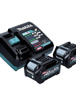 Makita JR 001 GD201 Sega circolare a batteria 40 V max. senza spazzole XGT + 2x batteria 2,5 Ah + caricabatterie + custodia