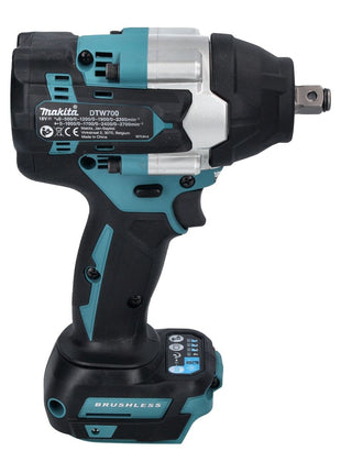Makita DTW 700 RT1 Visseuse à chocs sans fil 18 V 700 Nm 1/2" XPT Brushless + 1x Batterie 5,0 Ah + Chargeur
