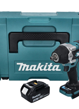 Avvitatore a impulsi a batteria Makita DTW 701 F1J 18 V 700 Nm 1/2" XPT Brushless + 1x batteria ricaricabile 3,0 Ah + Makpac - senza caricabatterie