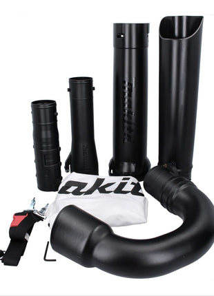 Makita DUB 363 M2V Akumulatorowa dmuchawa / odkurzacz do liści 36 V ( 2x 18 V ) Bezszczotkowa + zestaw ssący + 2x akumulator 4,0 Ah - bez ładowarki