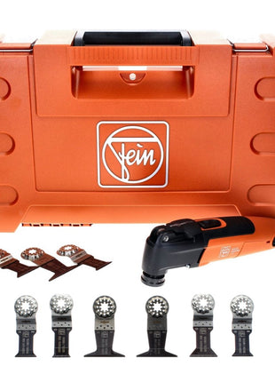 FEIN MultiMaster MM 300 PLUS START Oszillierer 250 W Starlock Plus + 6 tlg. Zubehör Set + Koffer