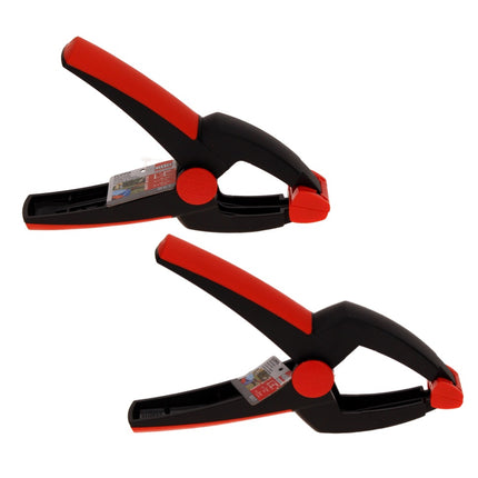 Bessey Clippix Set di morsetti a molla XC5 50 / 50 mm + XC7 75 / 70 mm