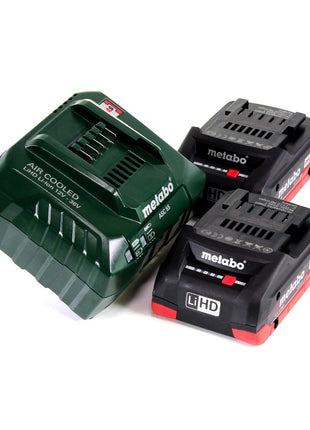 Metabo BH 18 LTX BL 16 cordless hammer drill 18 V 1.3 J SDS-plus Brushless ( 600324800 ) + 2x rechargeable battery 4.0 Ah + charger + MetaBOX