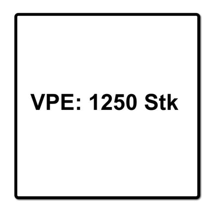 SPAX Vis pour terrasse 5,0 x 70mm Acier inoxydable A2 - Filetage de fixation - Tête cylindrique - Torx T-STAR Plus T25 - Cut 1250 pcs. (5x 0537000500705)