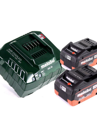 Metabo BH 18 LTX BL 16 Tassellatore a batteria 18V / 1.3 J / SDS-plus ( 600324840 ) + 2x Batterie 5,5 Ah + Caricabatterie + Valigetta MetaBOX