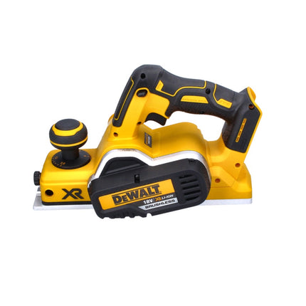 DeWalt DCP 580 P1 Raboteuse sans fil 18 V 82 mm brushless + Sac poussière DWV 9390 + 1x Batterie 5.0 Ah + Chargeur