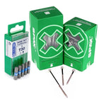 SPAX Bit T-STAR plus Set T30 - 6.4 x 25 mm - 5 pcs. + HI.FORCE Flat Head Screw 6.0 x 80 mm - 200 pcs. (5000009182309) (0251010600805)