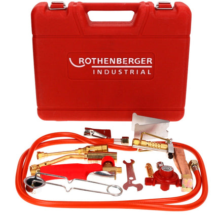 Rothenberger Industrial 2000 °C Turbolötset ( 30900 ) Lötgerät + Zubehör + Koffer