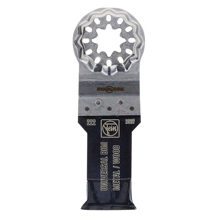 Fein E-Cut Universal Starlock Lames de scie 55 x 28 mm - 5 pièces ( 63502222230 ) Bi-Metall