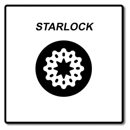 FEIN E-Cut Precision Starlock Lama da taglio 50 x 65 mm - 50 pz. ( 63502230250 ) acciaio HCS