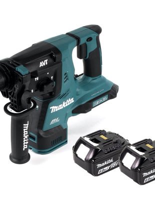 Makita DHR 280 G Akku Bohrhammer 36 V ( 2x 18 V ) 2,8 J SDS-plus Brushless + 2x Akku 6,0 Ah - ohne Ladegerät