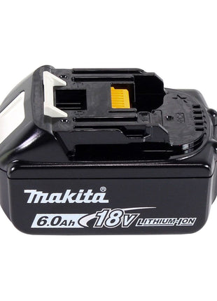 Makita DTD 155 G1J akumulatorowy klucz udarowy 18 V 140 Nm 1/4" bezszczotkowy + 1x akumulator 6,0 Ah + Makpac - bez ładowarki