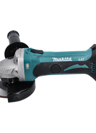 Makita DGA 452 T1J cordless angle grinder 18 V 115 mm + 1x rechargeable battery 5.0 Ah + Makpac - without charger