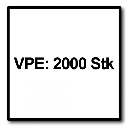 Vis pour cloisons sèches SPAX GIX-B 3,9 x 25 mm 2000 pièces (2x 1891170390256) tête trompette à filetage complet pointe aiguille fente cruciforme H2