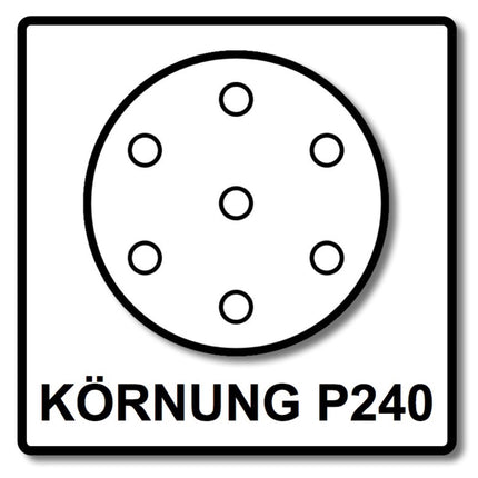 Festool STF D150/48 Schleifscheiben Granat P240 150 mm 100 Stk. ( 575168 ) für RO 150, ES 150, ETS 150, ETS EC 150, LEX 150, WTS 150, HSK-D 150 - Toolbrothers