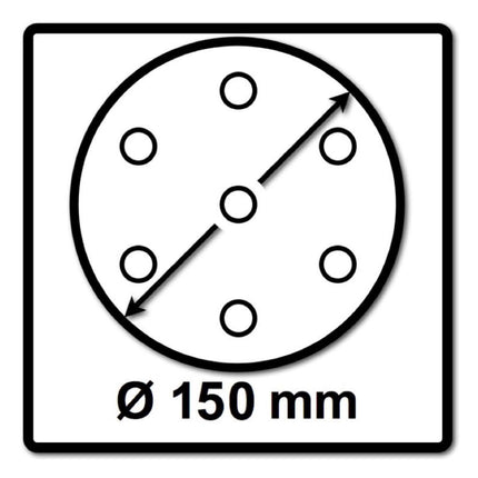 Festool STF D150/48 Schleifscheiben Granat P400 150 mm 400 Stk. ( 4x 575172 ) für RO 150, ES 150, ETS 150, ETS EC 150, LEX 150, WTS 150, HSK-D 150 - Toolbrothers