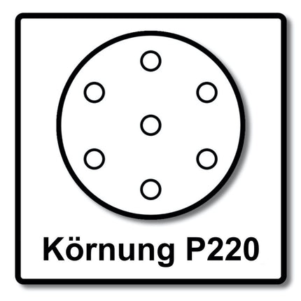 Festool STF D150/48 Schleifscheiben Rubin 2 P220 150 mm 200 Stk. ( 4x 575193 ) für RO 150, ES 150, ETS 150, ETS EC 150, LEX 150, WTS 150, HSK-D 150 - Toolbrothers