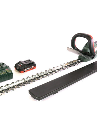 Akumulatorowe nożyce do żywopłotu Metabo AHS 18-65 V 18 V 63 cm + 1x akumulator 4,0 Ah + ładowarka