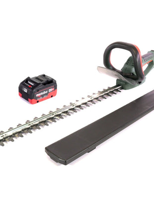 Tagliasiepi a batteria Metabo AHS 18-65 V 18 V 63 cm + 1x batteria 8,0 Ah - senza caricabatteria