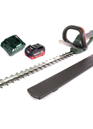 Metabo AHS 18-65 V tagliasiepi a batteria 18 V 63 cm + 1x batteria 8,0 Ah + caricatore