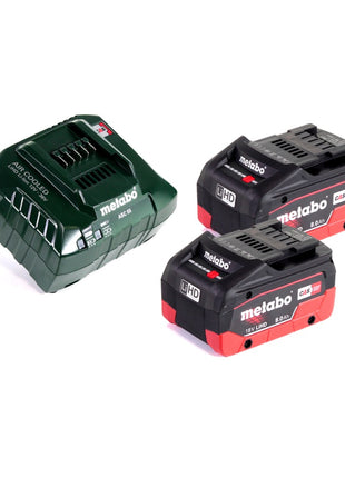 Metabo AHS 18-65 V cordless hedge trimmer 18 V 63 cm + 2x battery 8.0 Ah + charger