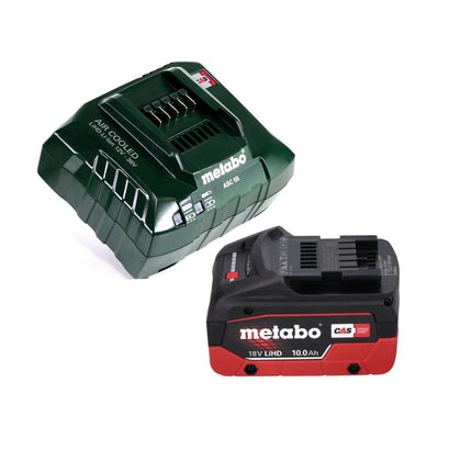 Metabo AHS 18-65 V Akku Heckenschere 18 V 63 cm + 1x Akku 10,0 Ah + Ladegerät