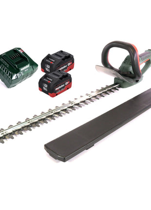 Metabo AHS 18-65 V cordless hedge trimmer 18 V 63 cm + 2x battery 10.0 Ah + charger
