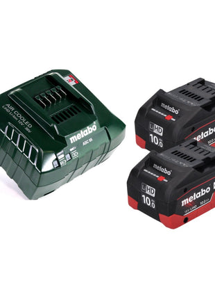 Metabo AHS 18-65 V cordless hedge trimmer 18 V 63 cm + 2x battery 10.0 Ah + charger