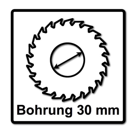 Festool 3x HW 216 x 30 x 2,3 mm Jeu de lames de scie circulaire universelle W36 216 mm - 36 dents (3x 500124)