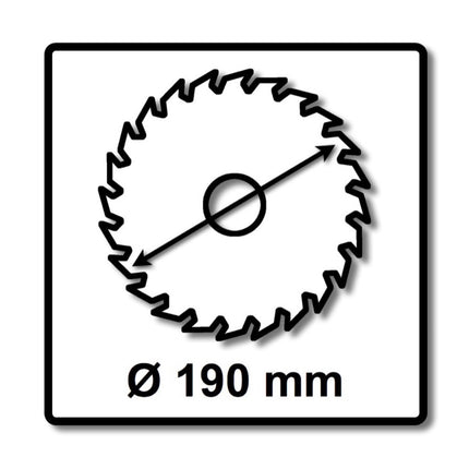 Set di lame circolari speciali Festool TF58 3x 190 x 2,6 mm 190 mm ( 3x 492051 ) 58 denti