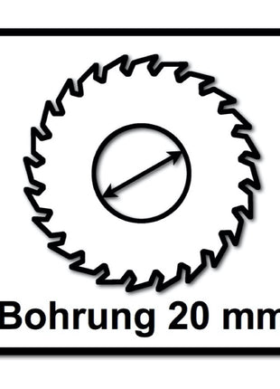 Festool Spezial Kreissägeblatt Set 3x HW 160 x 20 x 2,2 mm TF52  ( 3x 496306 ) 160 mm 52 Zähne - Toolbrothers