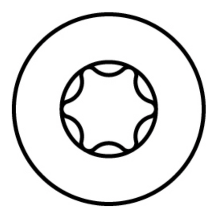 HECO MULTI MONTI plus F Vite di ancoraggio 6,0 x 50 mm - 100 pz. ( 48495 ) Vite per calcestruzzo, testa svasata, T-Drive, zincata blu, A2K