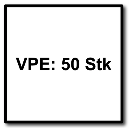 HECO MULTI MONTI plus F Vite di ancoraggio 6,0 x 100 mm - 50 pz. ( 48503 ) Vite per calcestruzzo, testa svasata, T-Drive, zincata blu, A2K