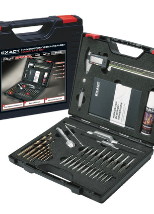 Exact GS32 M3 - M12 Spezial Gewindeschneidsortiment 36 tlg. ( 70562 ) HSS Stahl - Toolbrothers
