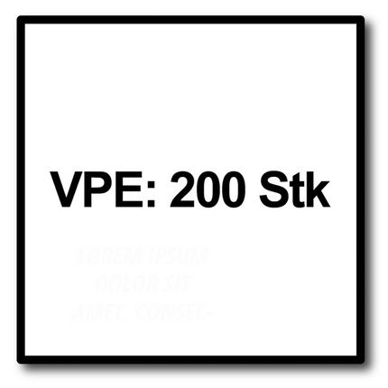 HECO MULTI MONTI plus F Vis d'ancrage, 6,0 x 100 mm, Vis à béton, Tête fraisée, Zingué bleu, A2K, 200 pcs. (4x 48503)