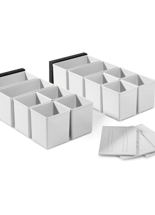Festool Einsatzboxen Set 60x60/120x71 3xFT ( 201124 ) 17 tlg. für SYS-COMBI 2, SYS-COMBI 3 und SYS 4 TL-SORT/3 - Toolbrothers